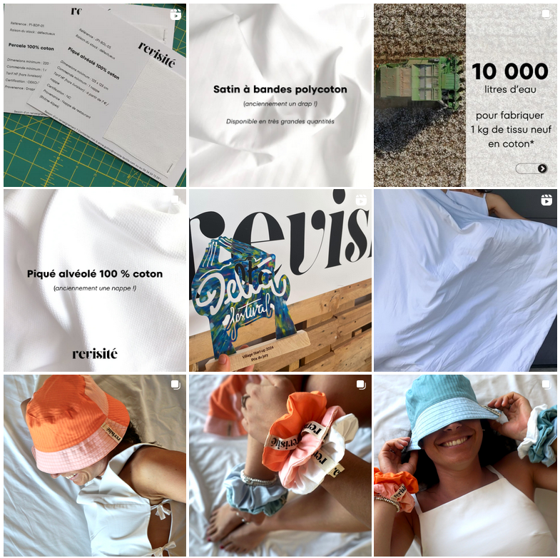 Capture d'écran Instagram